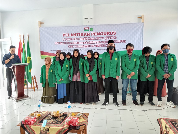 Pelantikan pengurus DEMA 2021-2022 Pelantikan pengurus DEMA 2021-2022