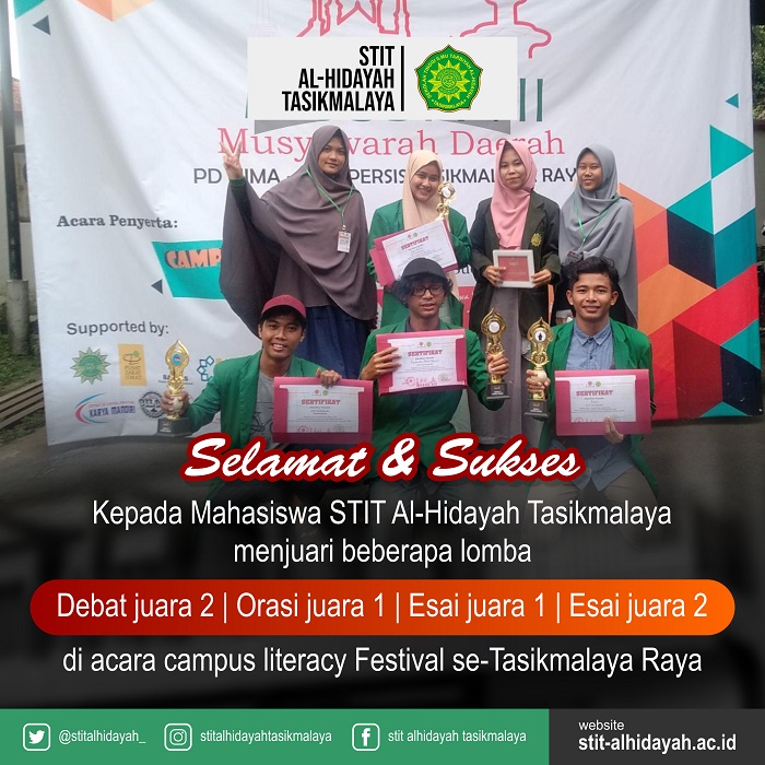 Prestasi Mahasiswa STIT Al-Hidayah Tasikmalaya Prestasi Mahasiswa STIT Al-Hidayah Tasikmalaya